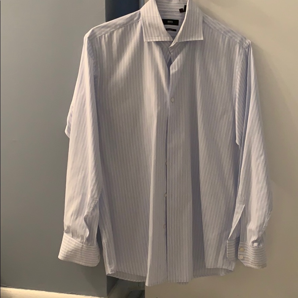 BOSS Hugo Boss Regular Fit 17 1/2, 34/35